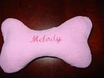 Dog Bone Pillow